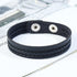 blaues rohleder armband herren manschette breitarmband uniqal sale